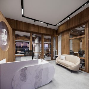 RAJEEV JI OFFICE RECEPTION AREA